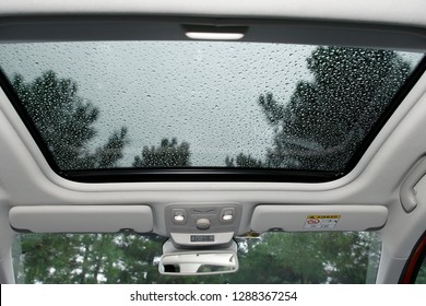 sunroof rain cover