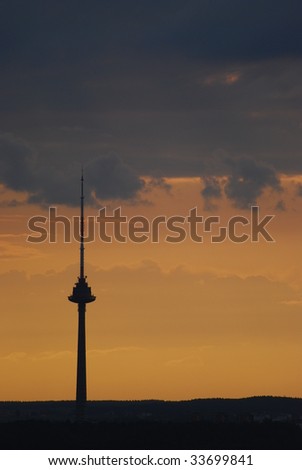 Similar – Image, Stock Photo BERLIN SKYLINE VS. SUNSET