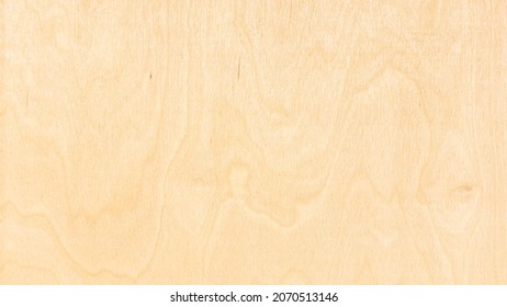 Panoramic Surface Of Natural Wood Birch Plywood Sheet