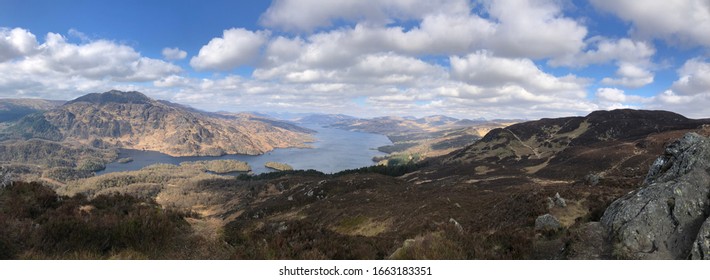Panoramic from top of mountain