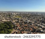 Panoramic view of Aparecida de Goiania city in May, 2024. Aparecida de Goiania, Goias, Brazil 