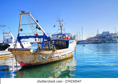 Panoramic View Of Bari. Puglia. Italy. 