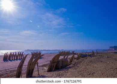 Vista panorámica la playa