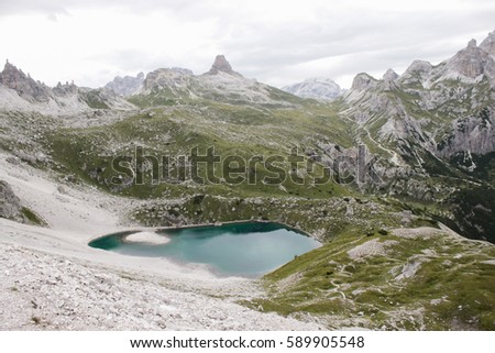 Similar – Lago di Montespluga 1901m