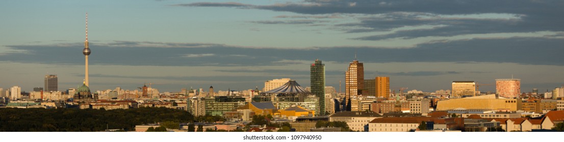 A panoramic view of Berlin 
