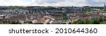 A panoramic view of the Bogside area of west Derry ~ Londonderry looking from the City walls toward the Creggan Estate.