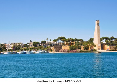 Panoramic View Of Brindisi. Puglia. Italy.