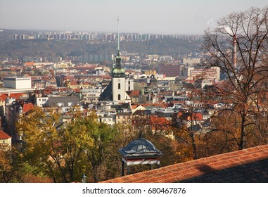 Panoramic View Of Brno. Czech Republic