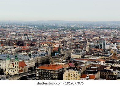 Panoramic View Of Budapest From Gellért Hill