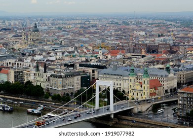 Panoramic View Of Budapest From Gellért Hill