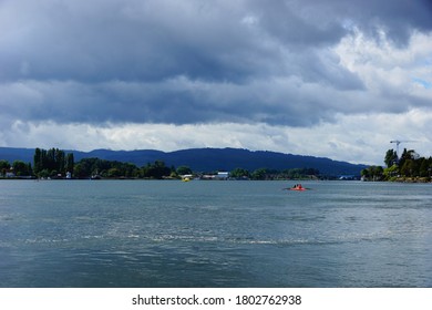 Panoramic View Of The Calle Calle River