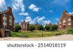 Panoramic view of the campus of Penn State University in summer sunny day, State College, Pennsylvania.