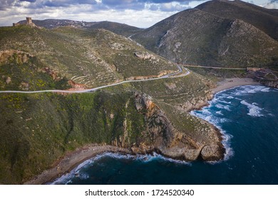 Panoramic View Of Cape Tainaron (or 