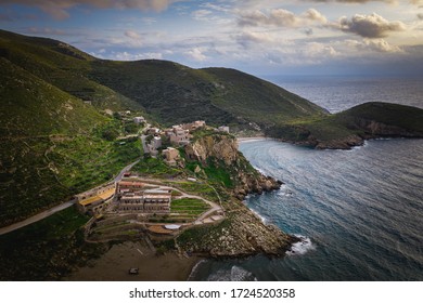 Panoramic View Of Cape Tainaron (or 