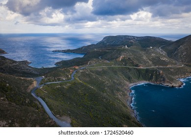 Panoramic View Of Cape Tainaron (or 