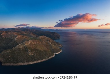 Panoramic View Of Cape Tainaron (or 