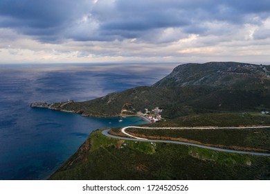 Panoramic View Of Cape Tainaron (or 