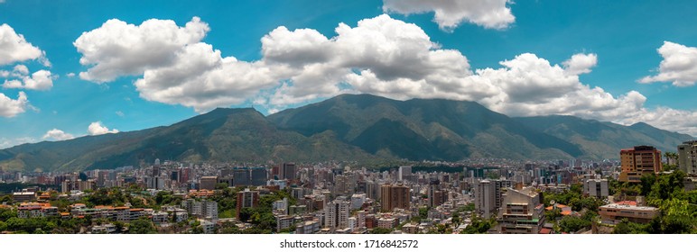 Panoramic View Of Caracas, Venezuela