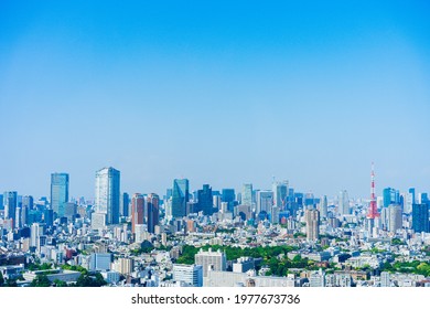 東京 空撮 夕方 の画像 写真素材 ベクター画像 Shutterstock