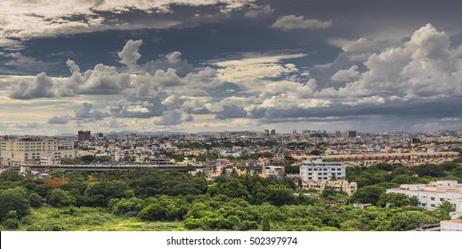 Panoramic View Of Chennai