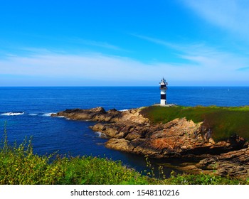 Panoramic View Coast Lighthouse Illa Pancha Stock Photo 1548110216 ...