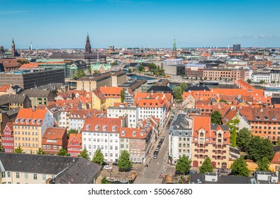 Panoramic view of Copenhagen