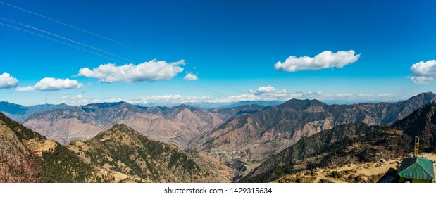 A Panoramic View Of Gangotri Range