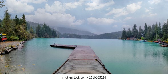 Panoramic View Green Lake, Whistler