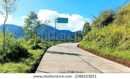 panoramic view of the hill