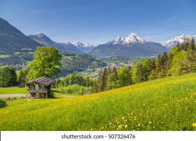 Large Pasture Meadow Scenery Free Stock Photo | picjumbo