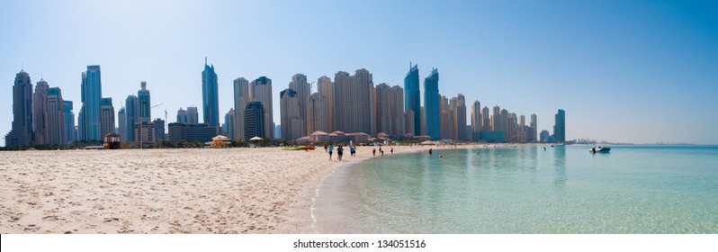 panoramic view of a Jumeirah beach