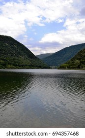 panoramic view of a lake