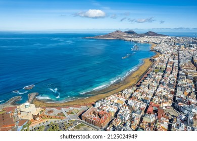 Vista panorámica de Las Palmas, Gran Canaria, Islas Canarias, España