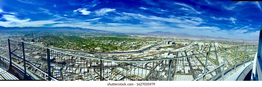 Panoramic view of Las Vegas from the Stratosphere