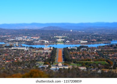 Panoramic View From Mount Ainslie