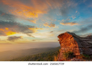 panoramic view of mountains and sky,Panorama of the Romanian countryside at sunset in the evening light. wonderful spring landscape in the mountains meadows and rolling hills, rural scenery