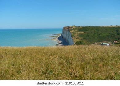 Panoramic View Of The Normandy Coast