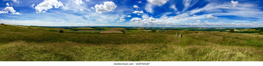 Panoramic View From Old Winchester Hill