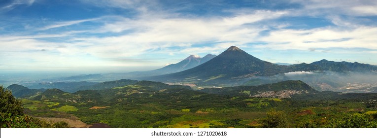 Panoramic View From Pacaya Volcano