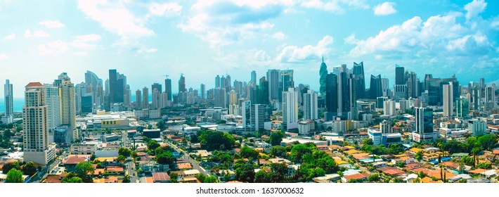Panoramic View Panama City, Panama