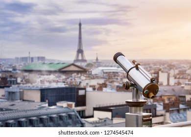 Panoramic view of Paris.