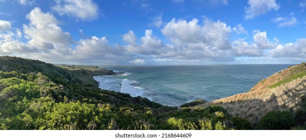 Panoramic View Of Phillip Island, Famous For Penguin Parade, In Australia