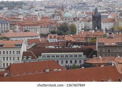 Panoramic view of Prague