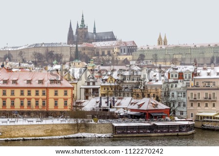 Similar – Prague at winter time