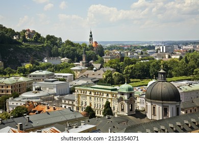 Panoramic View Of Salzburg. Austria