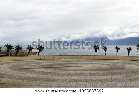 Similar – Image, Stock Photo phone alone Beach Italy