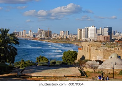 Panoramic view of Tel-Aviv (Israel)