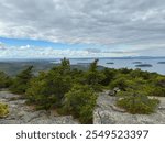 Panoramic view from top of a mountain
