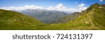 Panoramic View at the Top of the Mountain