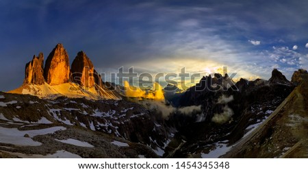 Das Leuchten der Berge